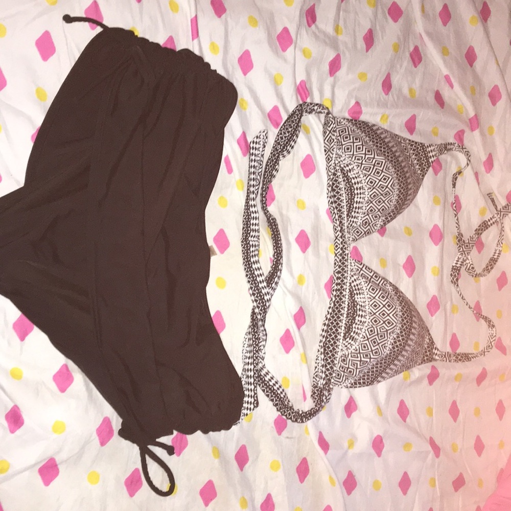 Bikini with swim skirt